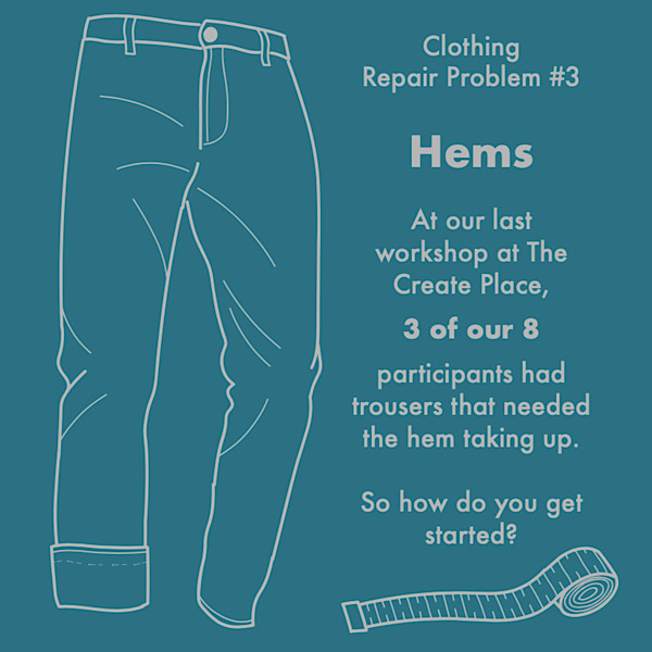 how to take up a hem