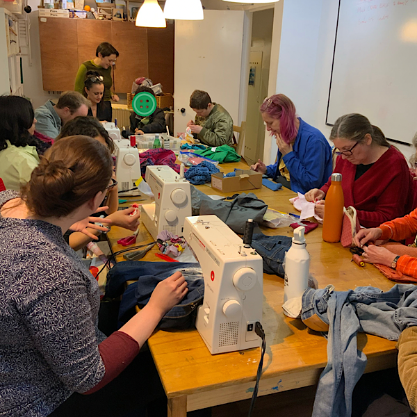 reduce reuse recycle zero waste how to mend your clothes sewing workshops