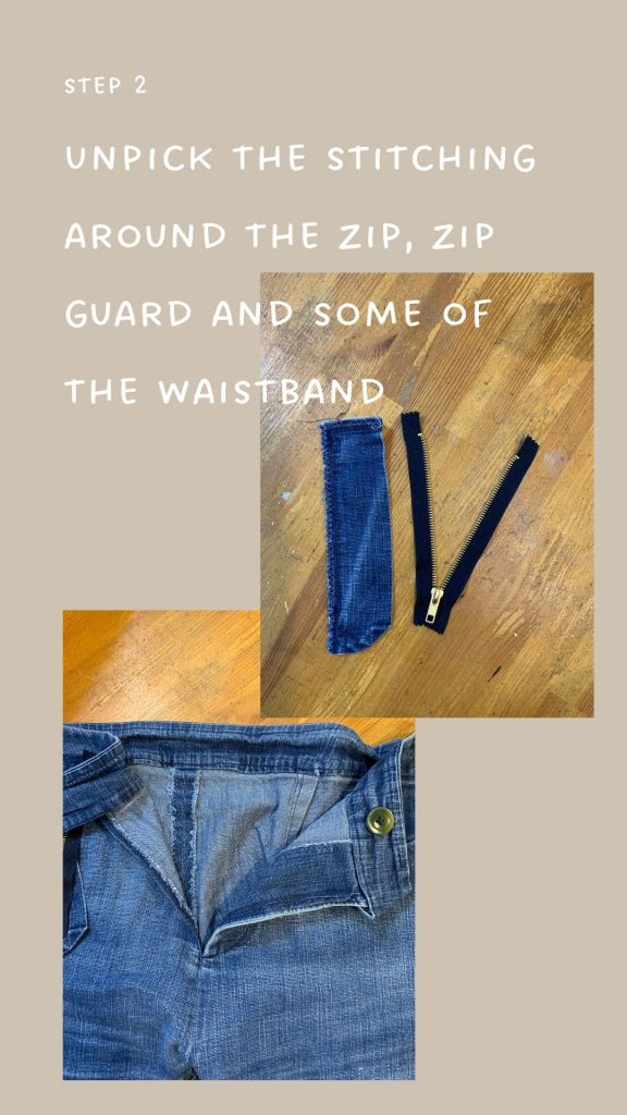 How to mend Jeans: Part 1 - Fast Fashion Therapy