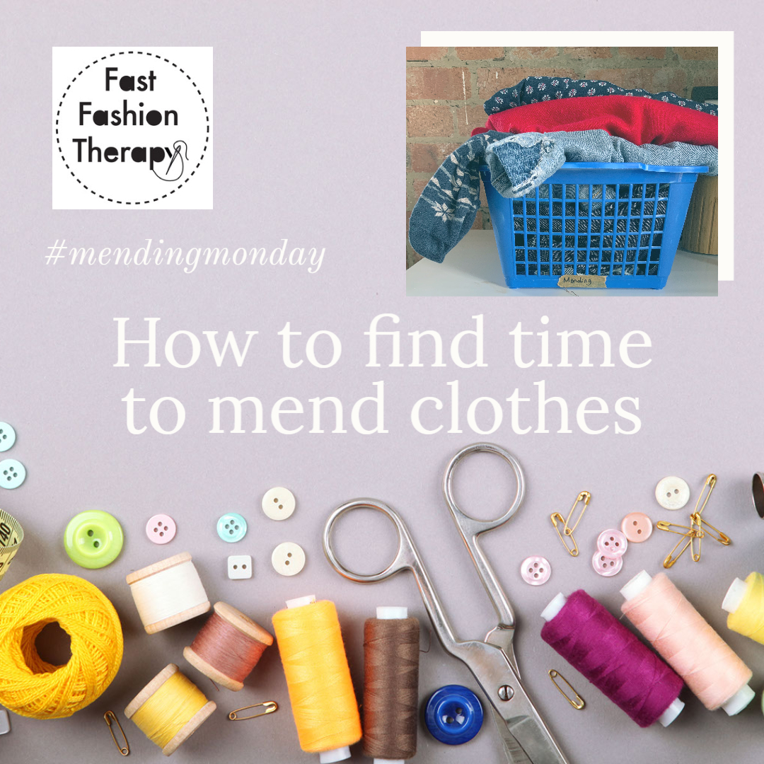 how to find time to tick clothes mending off your to do list